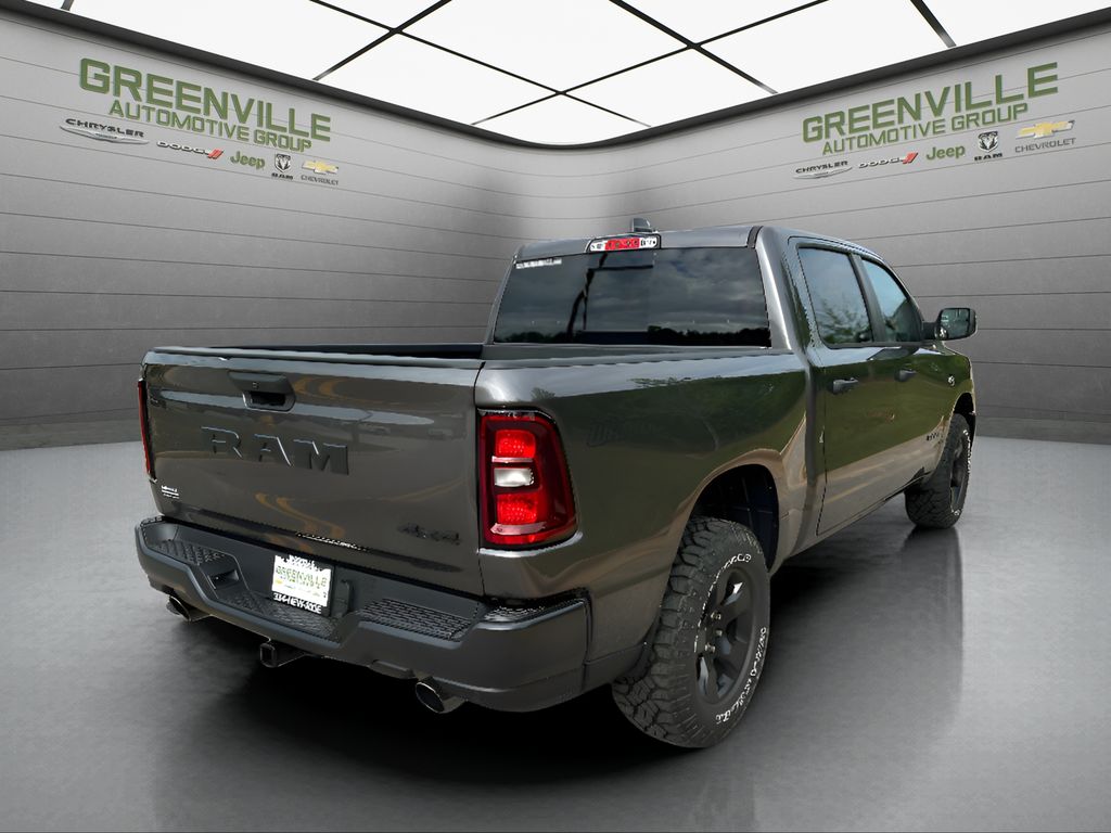 2026 Ram 1500 Warlock Hemi 4x4 Crew Cab - Granite Crystal Metallic Clearcoat exterior view 5
