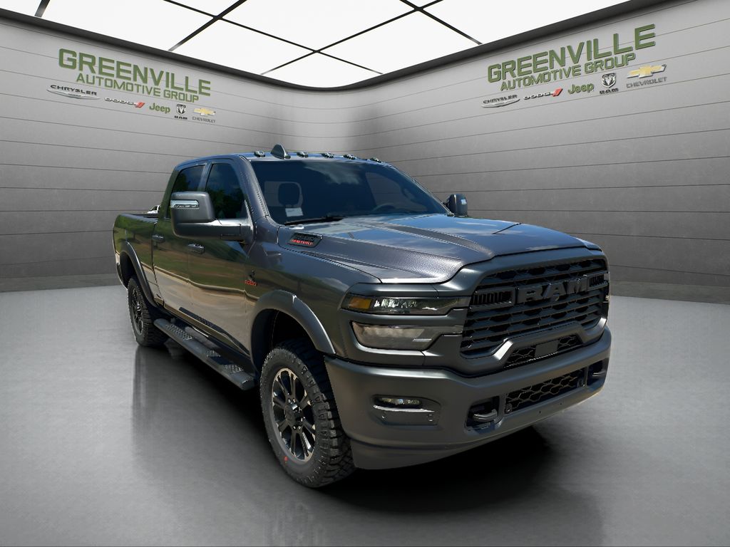 2026 Ram 2500 Warlock Cummins HO Diesel 4x4 - Granite Crystal Metallic Clearcoat exterior view 3