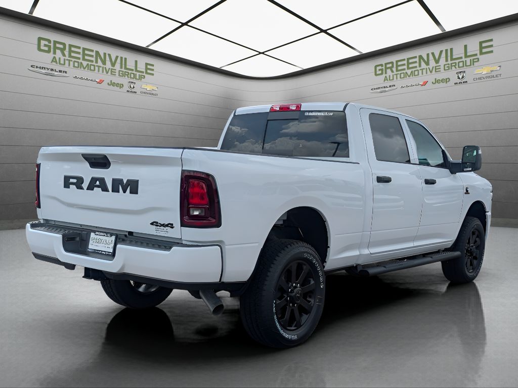 2026 Ram 2500 Black Express Cummins HO Diesel 4x4 - Bright White Clearcoat exterior view 8