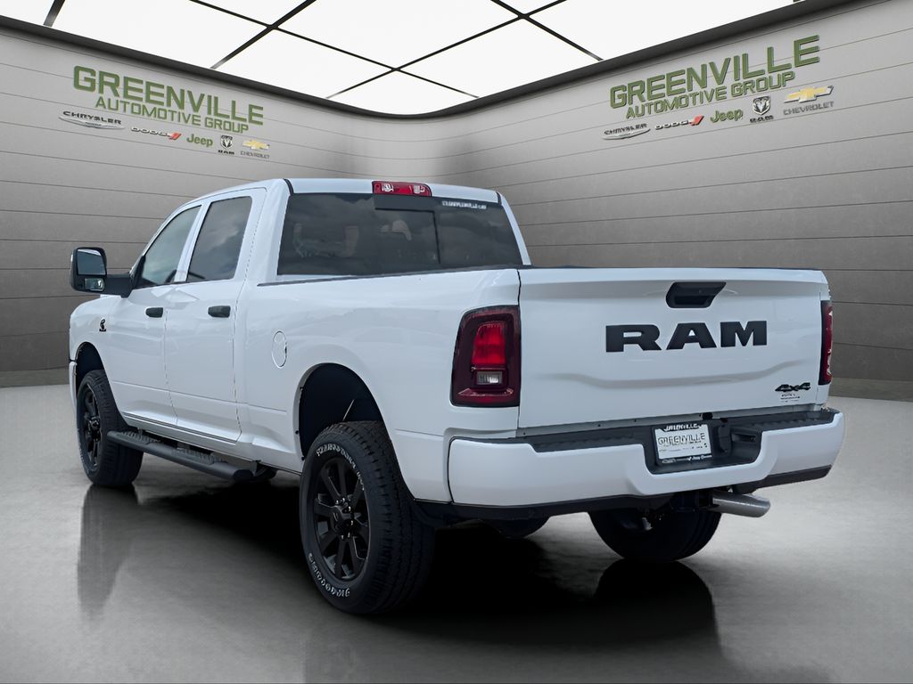 2026 Ram 2500 Black Express Cummins HO Diesel 4x4 - Bright White Clearcoat exterior view 5