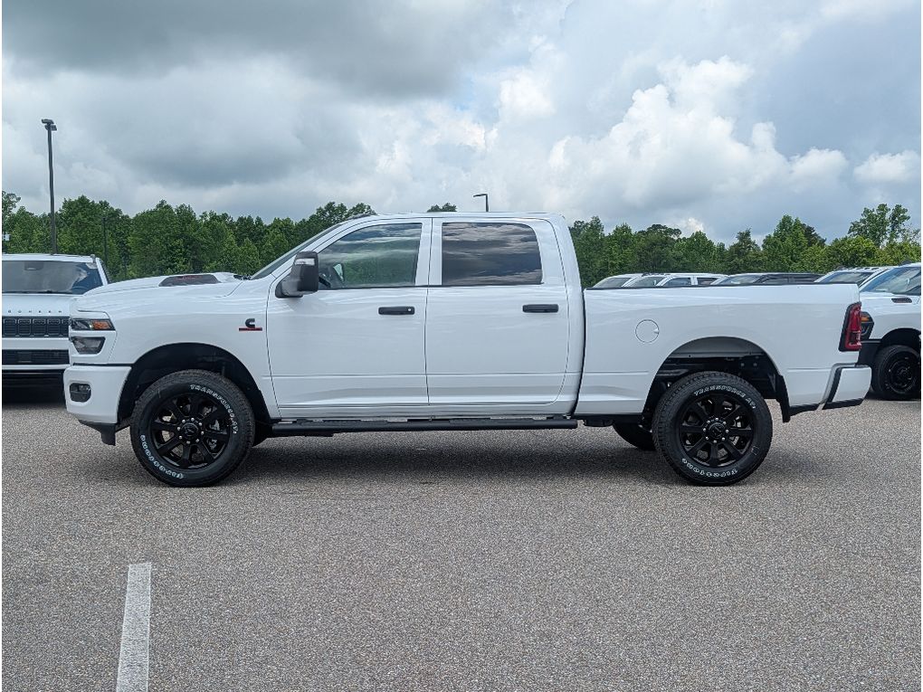 2026 Ram 2500 Black Express Cummins HO Diesel 4x4 - Bright White Clearcoat exterior view 2