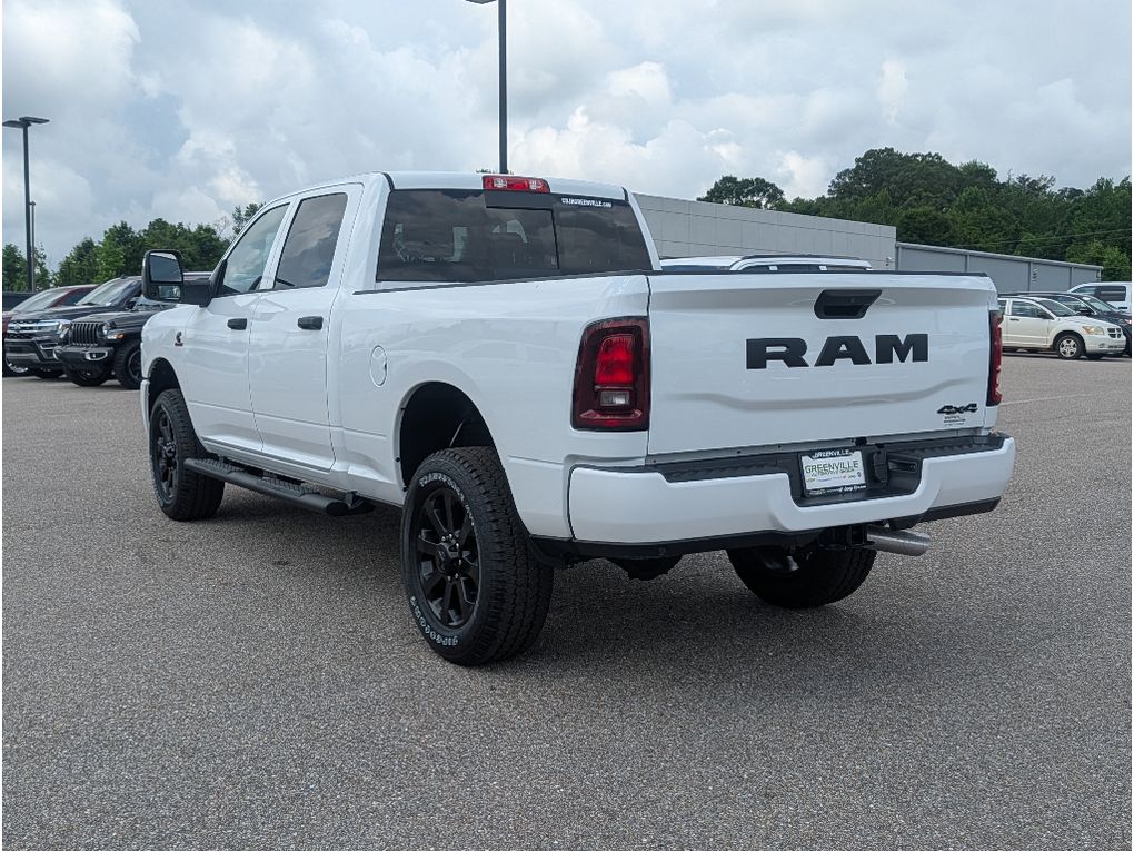 2026 Ram 2500 Black Express Cummins HO Diesel 4x4 - Bright White Clearcoat exterior view 5
