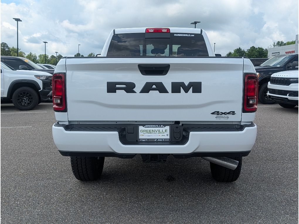 2026 Ram 2500 Black Express Cummins HO Diesel 4x4 - Bright White Clearcoat exterior view 6