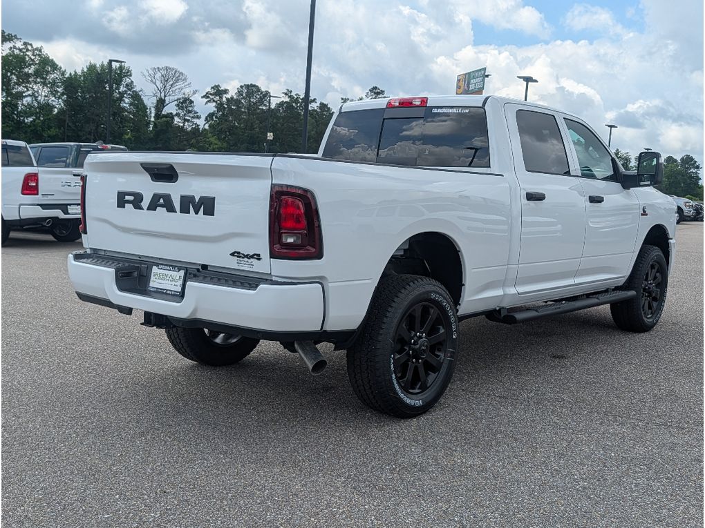 2026 Ram 2500 Black Express Cummins HO Diesel 4x4 - Bright White Clearcoat exterior view 8