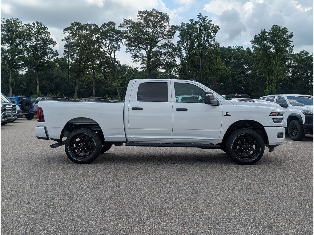 2026 Ram 2500 Black Express Cummins HO Diesel 4x4 - Bright White Clearcoat exterior view 9