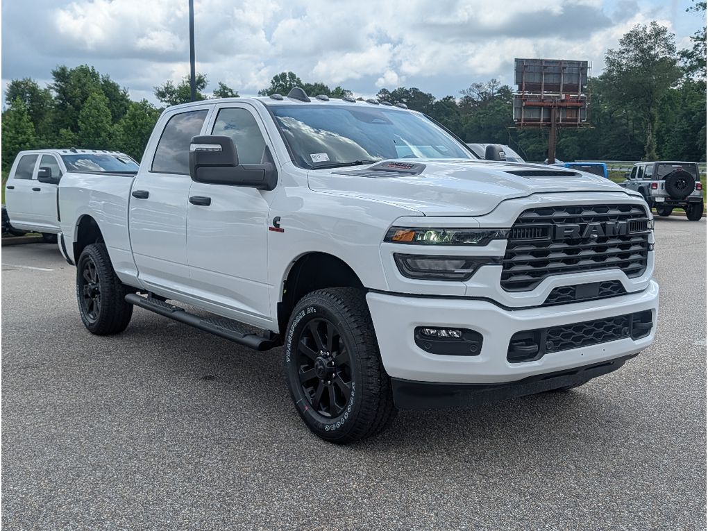 2026 Ram 2500 Black Express Cummins HO Diesel 4x4 - Bright White Clearcoat exterior view 10