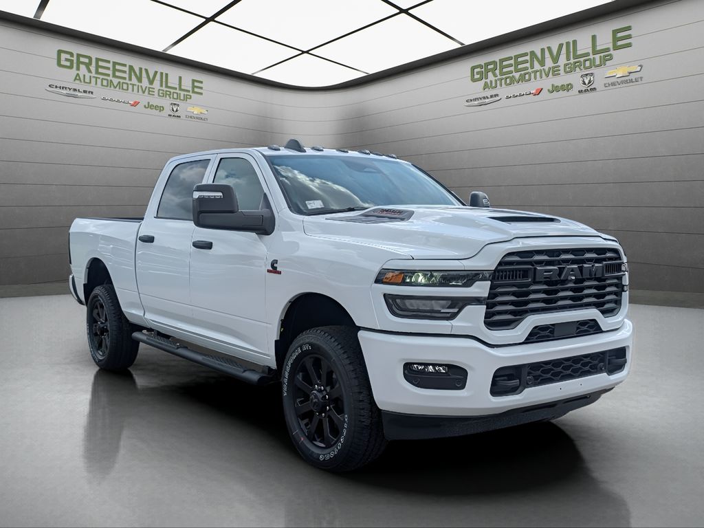 2026 Ram 2500 Black Express Cummins HO Diesel 4x4 - Bright White Clearcoat exterior view 10