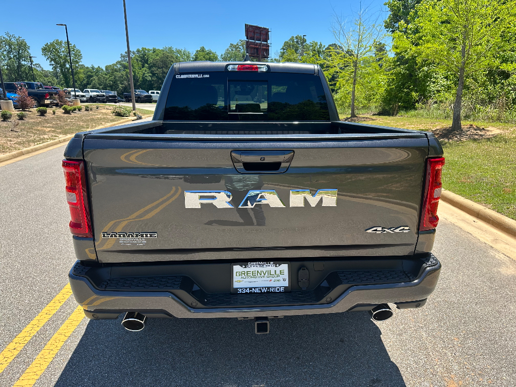 2026 Ram 1500 Laramie Level 2 Hemi 4x4 Crew Cab - Granite Crystal Metallic Clearcoat exterior view 6