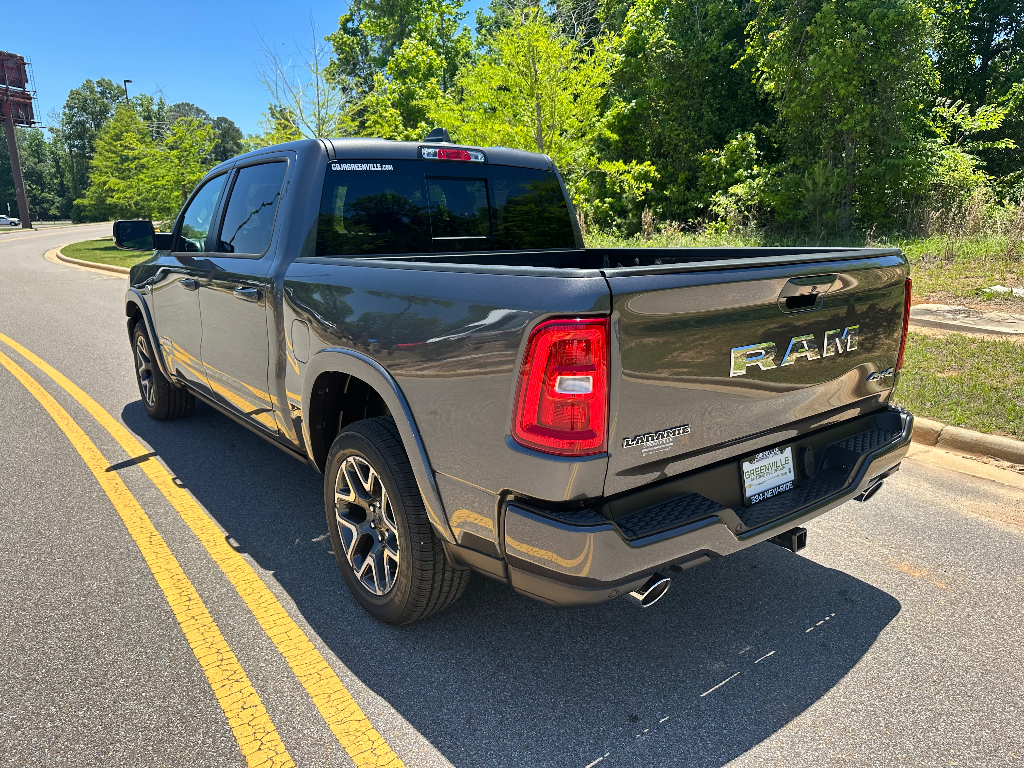 2026 Ram 1500 Laramie Level 2 Hemi 4x4 Crew Cab - Granite Crystal Metallic Clearcoat exterior view 7