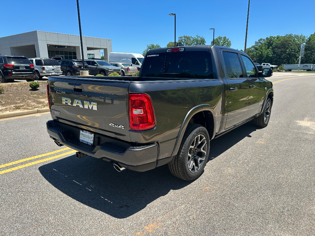 2026 Ram 1500 Laramie Level 2 Hemi 4x4 Crew Cab - Granite Crystal Metallic Clearcoat exterior view 5