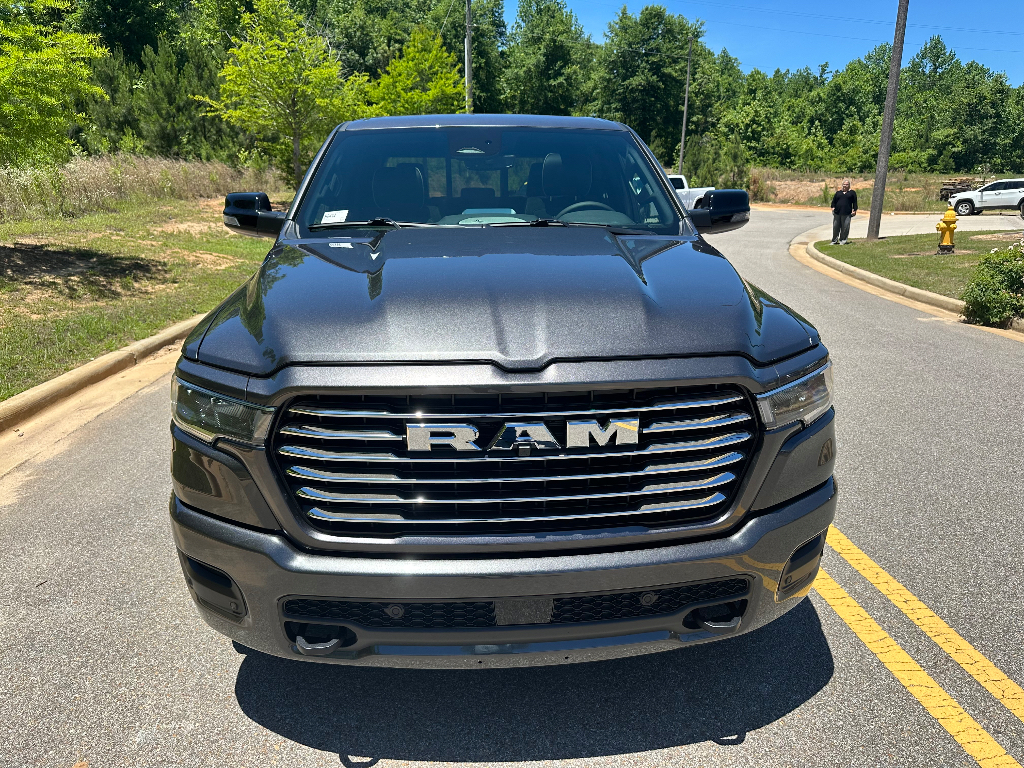 2026 Ram 1500 Laramie Level 2 Hemi 4x4 Crew Cab - Granite Crystal Metallic Clearcoat exterior view 2