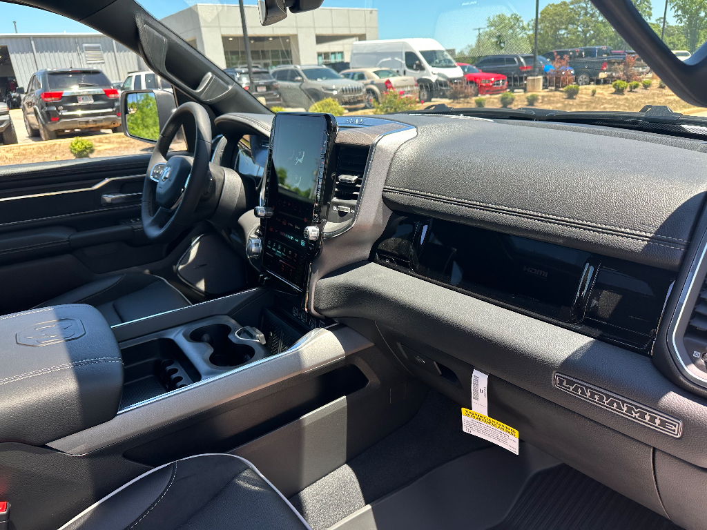 2026 Ram 1500 Laramie Level 2 Hemi 4x4 Crew Cab - Bright White Clearcoat exterior view 12