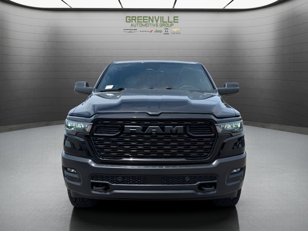 2026 Ram 1500 Warlock Hemi 4x4 Crew Cab - Diamond Black Crystal Pearlcoat exterior view 11