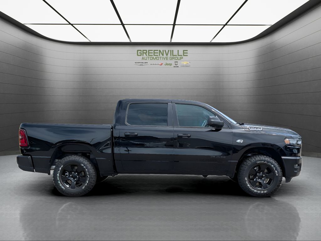 2026 Ram 1500 Warlock Hemi 4x4 Crew Cab - Diamond Black Crystal Pearlcoat exterior view 9