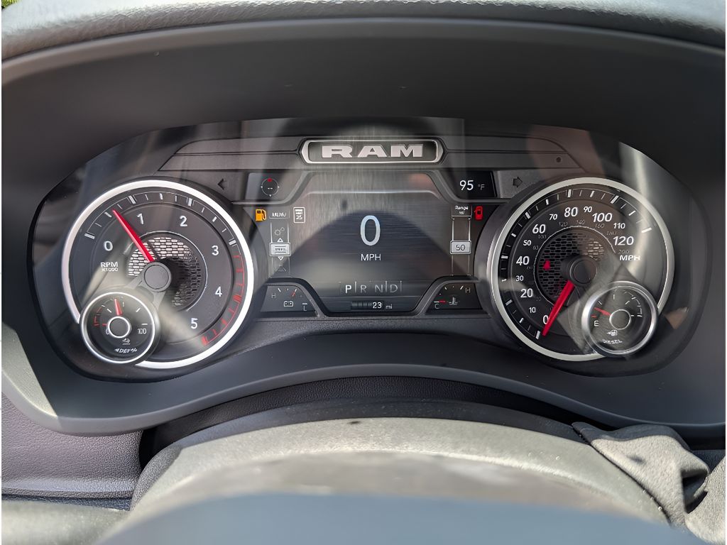 2026 Ram 3500 Big Horn Cummins HO Diesel 4x4 - Granite Crystal Metallic Clearcoat exterior view 17