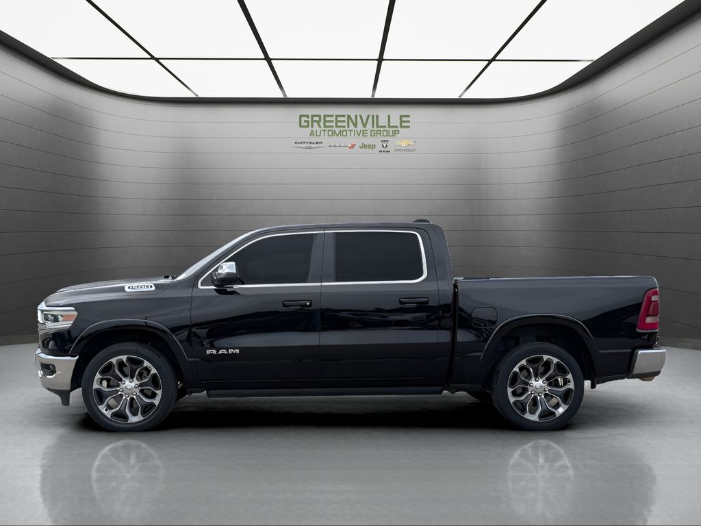 2023 Ram 1500 Longhorn - Diamond Black Crystal Pearlcoat exterior view 2