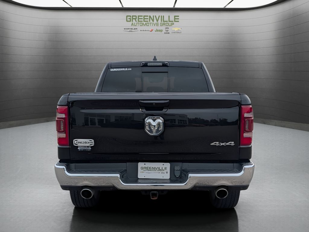 2023 Ram 1500 Longhorn - Diamond Black Crystal Pearlcoat exterior view 7