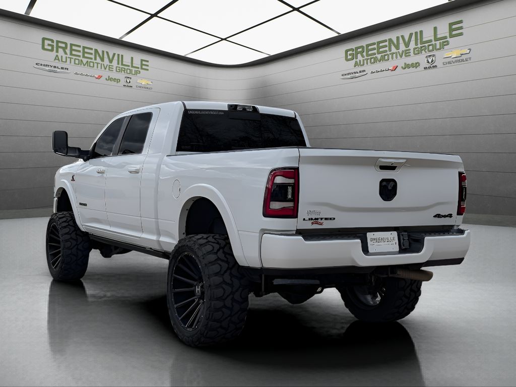 2022 Ram 2500 Limited Night Mega Cab 4x4 - Bright White Clearcoat exterior view 5