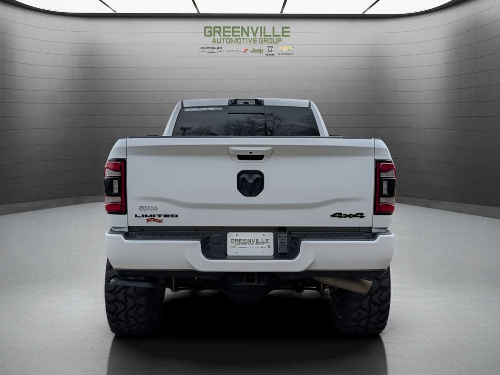 2022 Ram 2500 Limited Night Mega Cab 4x4 - Bright White Clearcoat exterior view 6