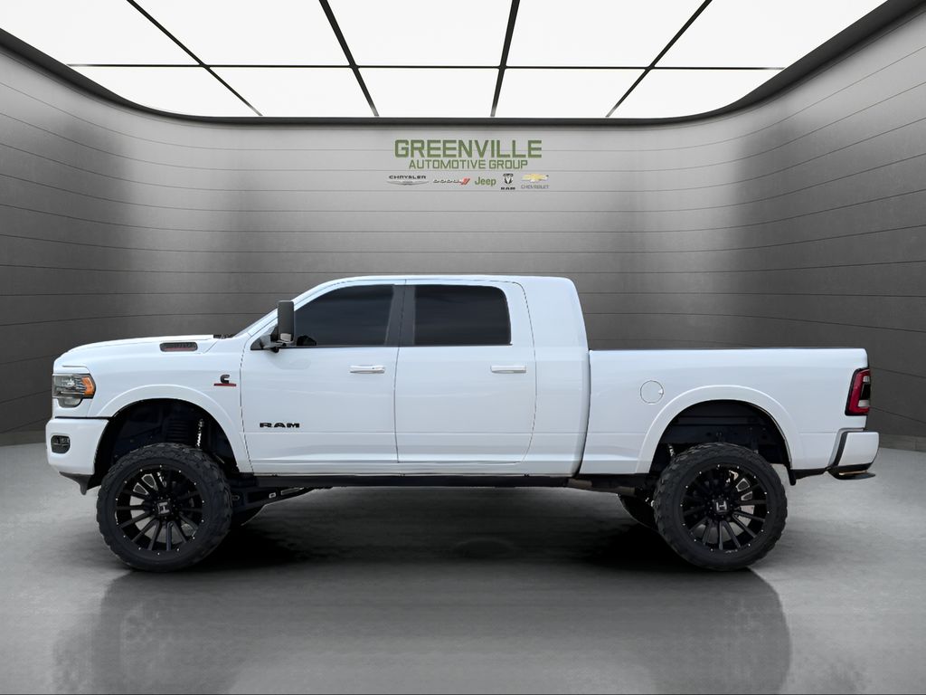 2022 Ram 2500 Limited Night Mega Cab 4x4 - Bright White Clearcoat exterior view 2