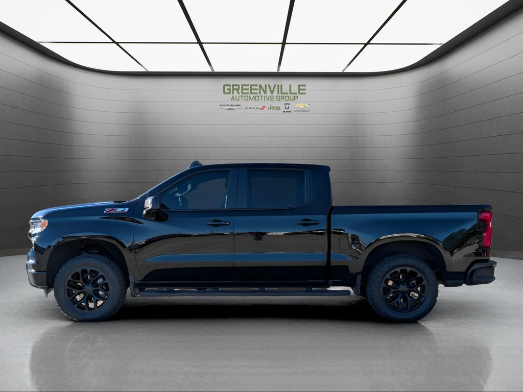 2024 Chevrolet Silverado 1500 - Black exterior view 2