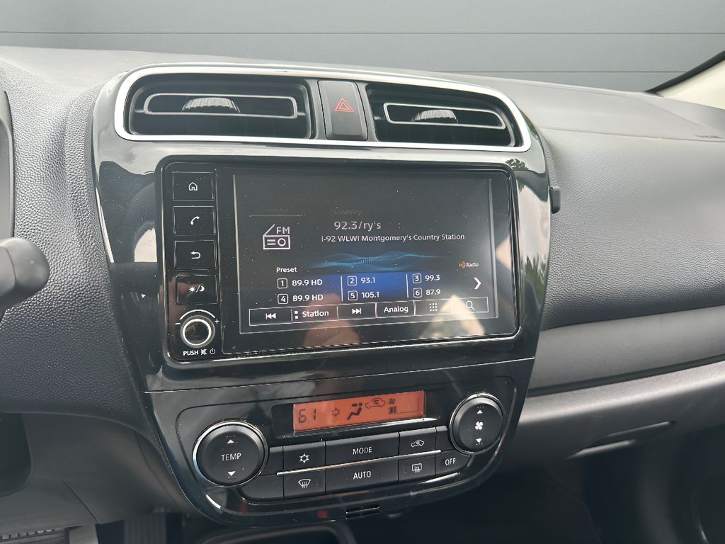 2022 Mitsubishi Mirage SE - Mystic Black Metallic exterior view 16