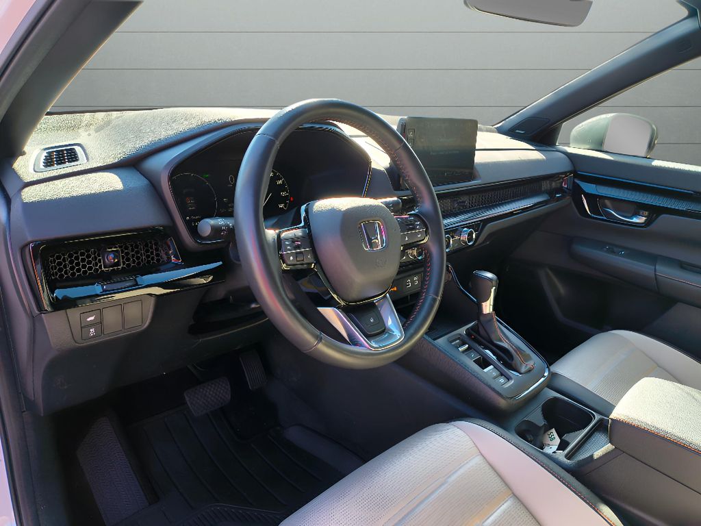 2025 Honda CR-V Hybrid Sport Touring - White exterior view 17