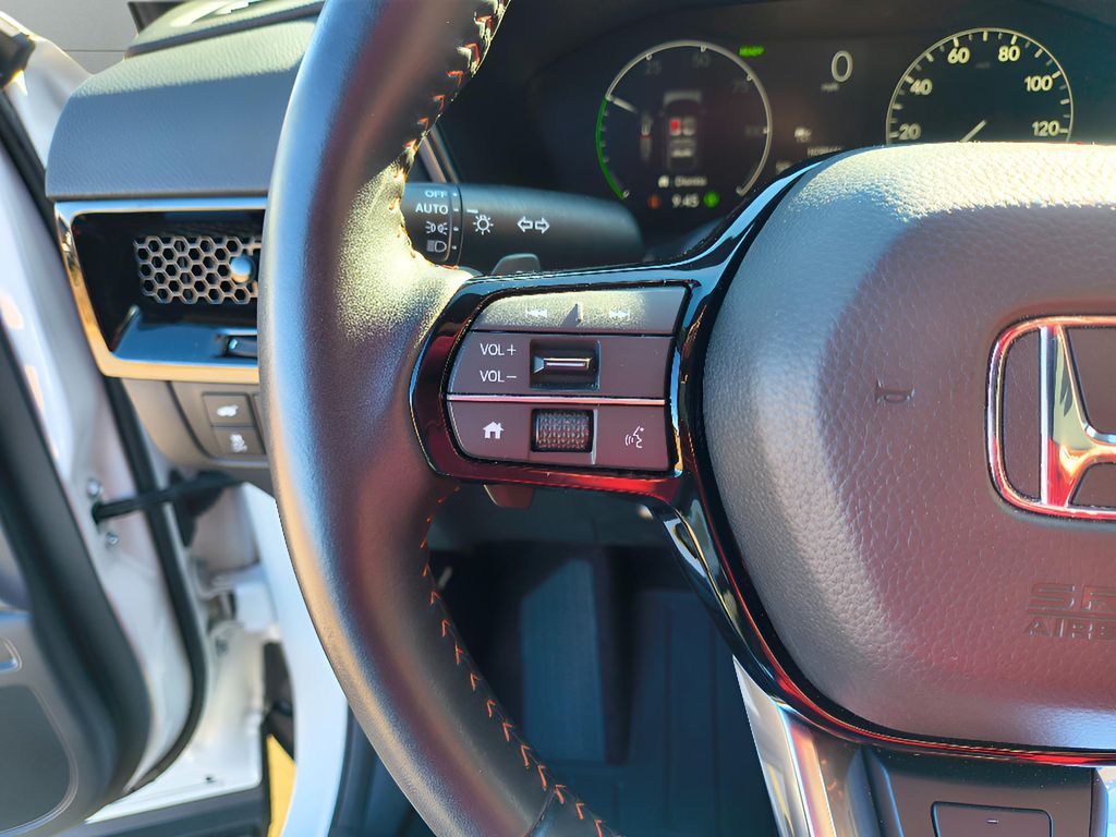 2025 Honda CR-V Hybrid Sport Touring - White exterior view 18