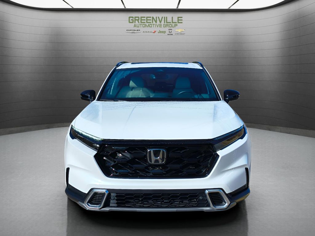 2025 Honda CR-V Hybrid Sport Touring - White exterior view 11