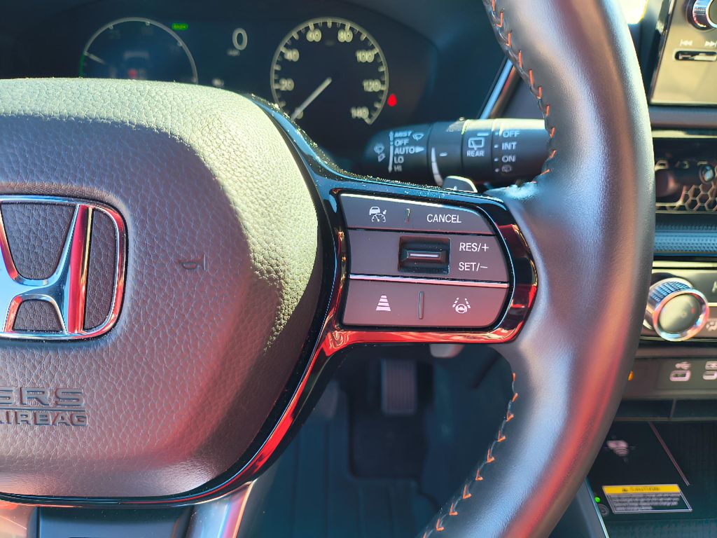 2025 Honda CR-V Hybrid Sport Touring - White exterior view 19