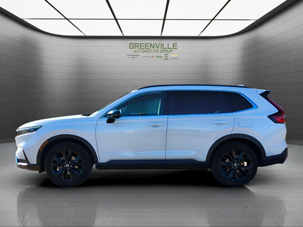 2025 Honda CR-V Hybrid Sport Touring - White exterior view 2