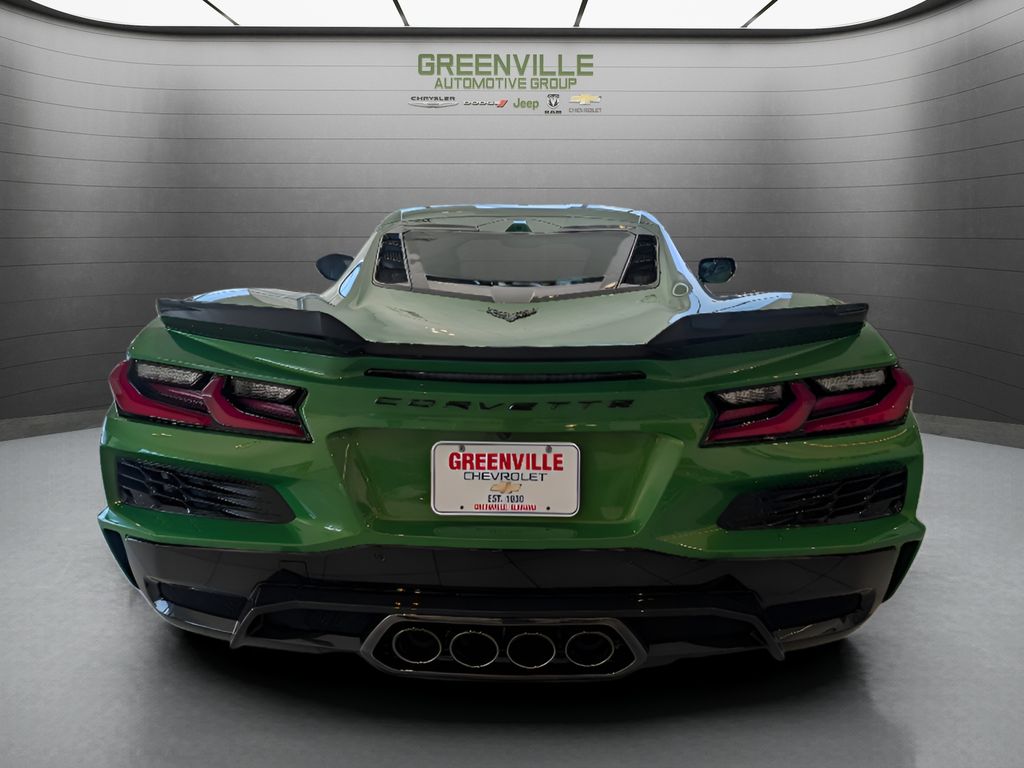 2026 Chevrolet Corvette Z06 Coupe 3LZ - Roswell Green Metallic exterior view 8