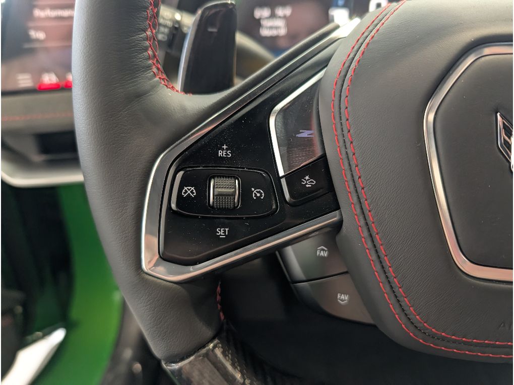 2026 Chevrolet Corvette Z06 Coupe 3LZ - Roswell Green Metallic exterior view 17