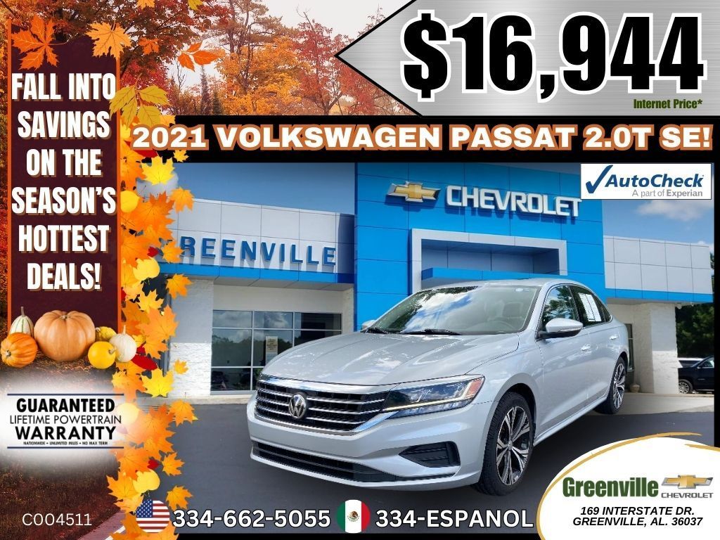 2021 Volkswagen Passat SE