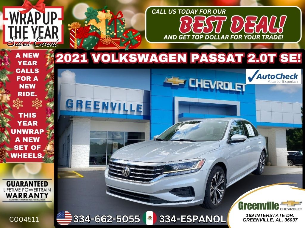 2021 Volkswagen Passat SE's photo