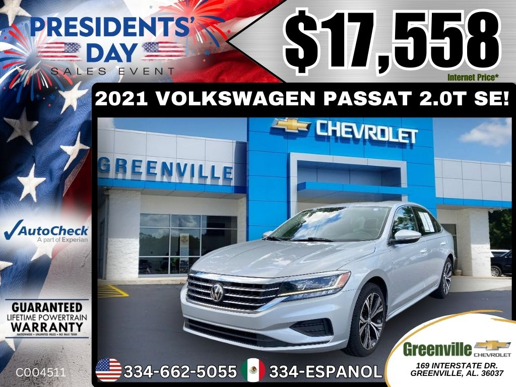 2021 Volkswagen Passat SE