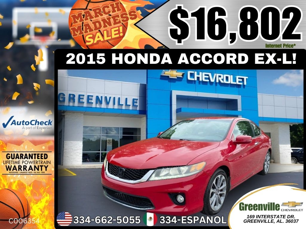 2015 Honda Accord EX-L V-6