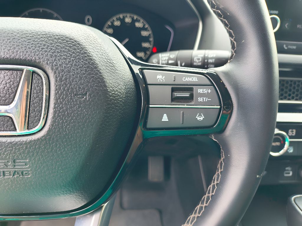 2023 Honda Civic EX-L - Platinum White Pearl exterior view 15