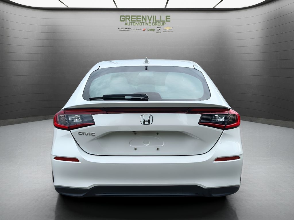 2023 Honda Civic EX-L - Platinum White Pearl exterior view 4