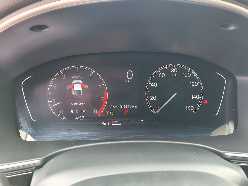 2023 Honda Civic EX-L - Platinum White Pearl exterior view 17