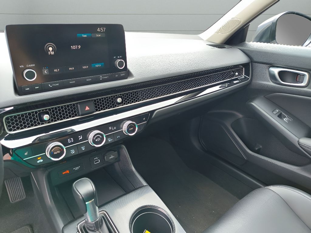 2023 Honda Civic EX-L - Platinum White Pearl exterior view 16