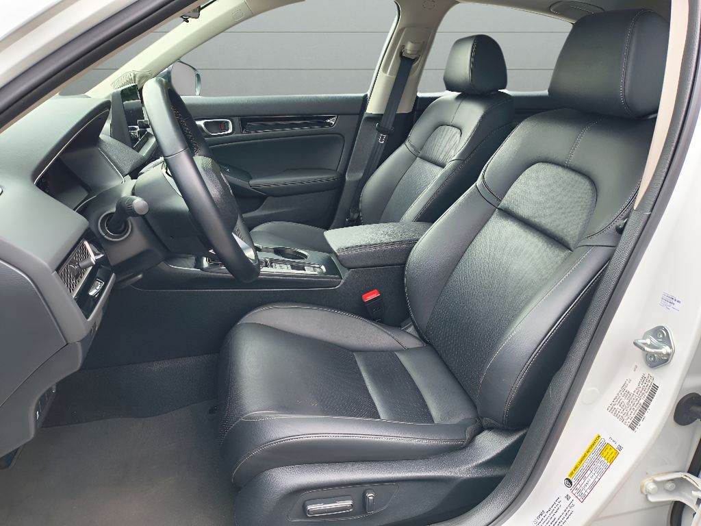 2023 Honda Civic EX-L - Platinum White Pearl exterior view 12