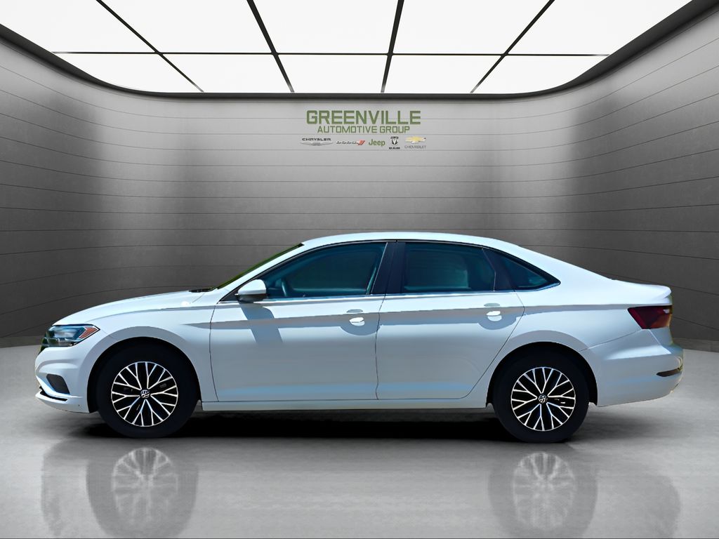 2021 Volkswagen Jetta S - Pure White exterior view 2