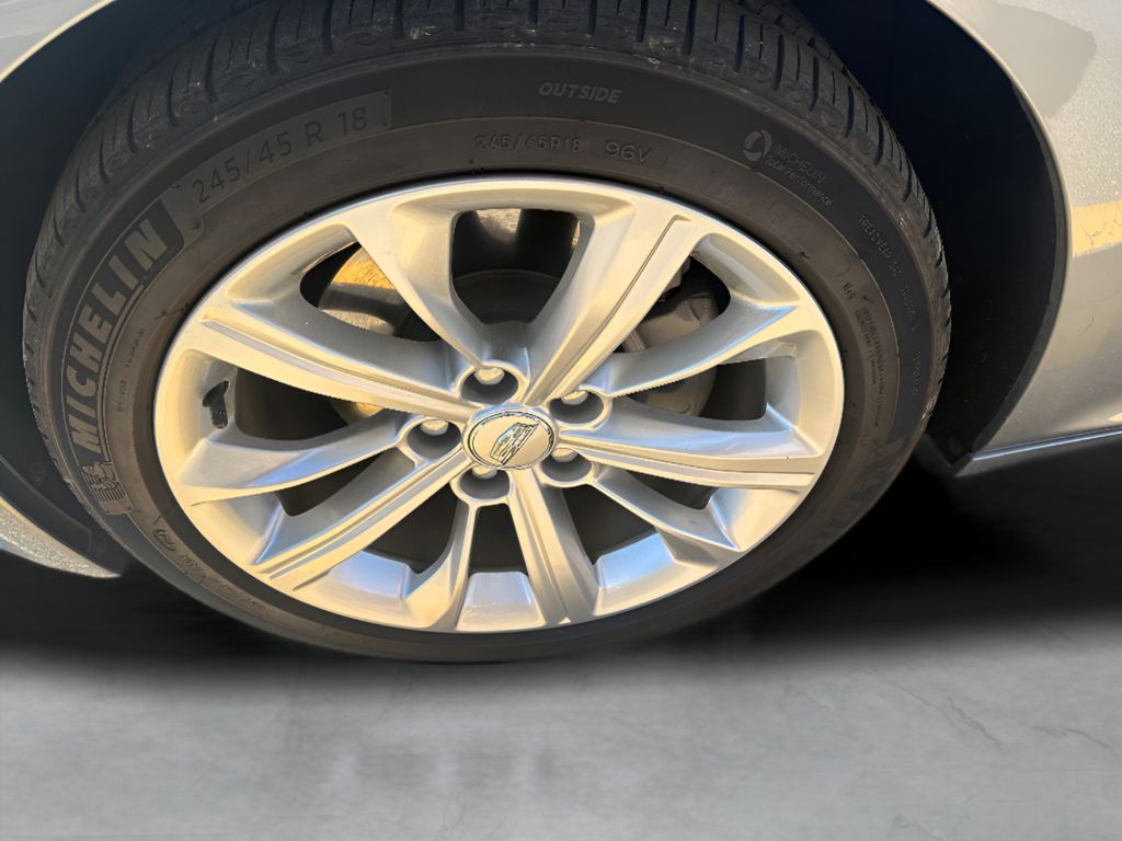 2025 Cadillac CT5 Premium Luxury - Argent Silver Metallic exterior view 10