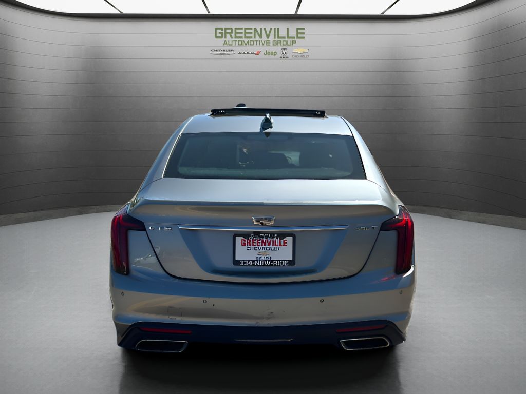 2025 Cadillac CT5 Premium Luxury - Argent Silver Metallic exterior view 7