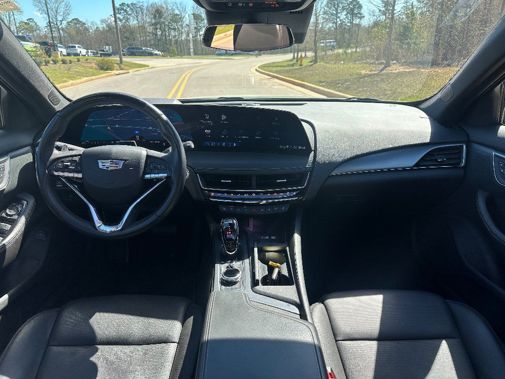 2025 Cadillac CT5 Premium Luxury - Argent Silver Metallic exterior view 12