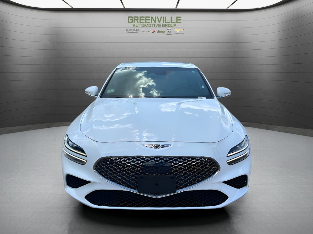 2024 Genesis G70 2.5T - Alta White exterior view 2