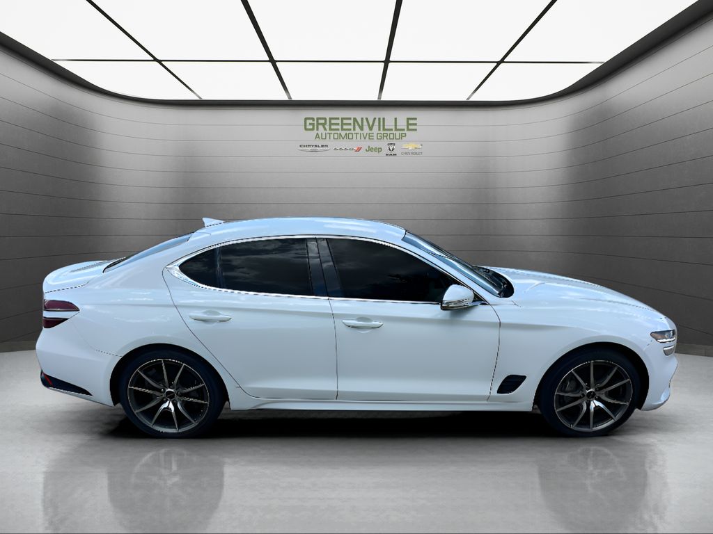2024 Genesis G70 2.5T - Alta White exterior view 4