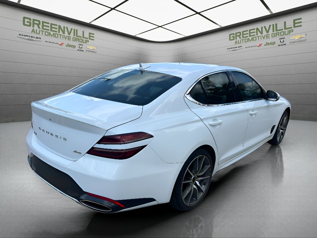 2024 Genesis G70 2.5T - Alta White exterior view 5