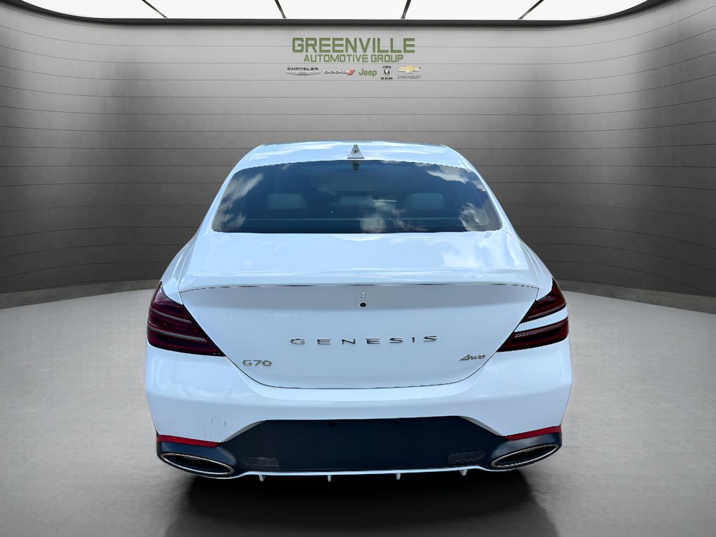 2024 Genesis G70 2.5T - Alta White exterior view 6